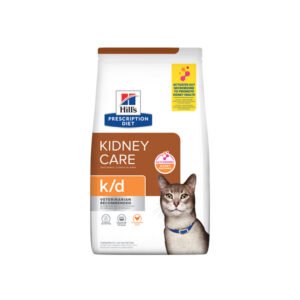 HILLS PRESCRIPTION DIET K/D Kidney Care with Chicken Dry Cat Food