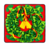 Christmas Wreath Dog Snuffle Mat – Green & Red
