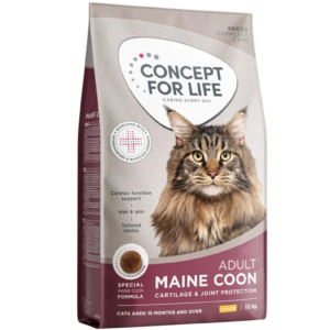 10kg Concept for Life Dry Cat Food - 8 + 2kg Free!
