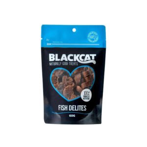 BLACKCAT Fish Delites Dry Cat Treats 60g