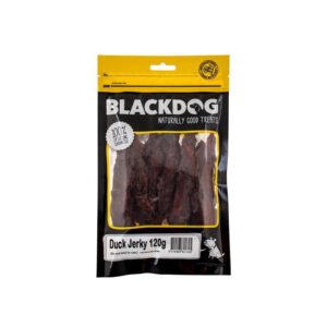 BLACKDOG Duck Jerky Dry Dog Treats 120g