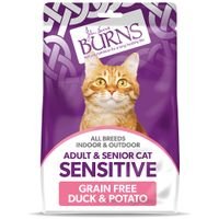 Burns Adult & Senior Cat Sensitive Grain-Free Duck & Potato