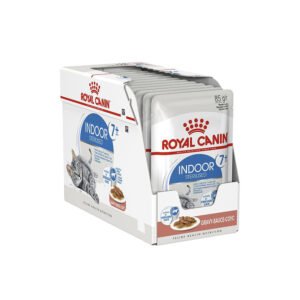 ROYAL CANIN Indoor 7+ Gravy Wet Cat Food 85g