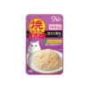 CIAO Grilled Chicken Flake in Jelly Scallop Flavor Wet Cat Treats 50g
