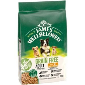 James Wellbeloved Grain Free Adult Dog Hypoallergenic Turkey & Vegetables