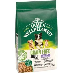 James Wellbeloved Grain Free Adult Dog Hypoallergenic Lamb & Vegetables