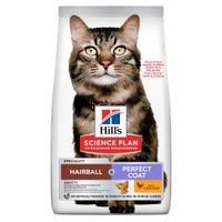 Hill's Science Plan Hairball & Perfect Coat Adult 1+ with Chicken