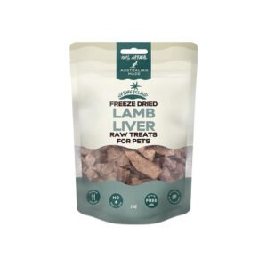 NATURE ISLAND Freeze Dried Lamb Liver Raw Pet Treats 80g