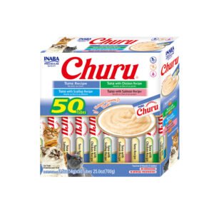 INABA Churu Tuna Varieties Box 50 Tubes 700g (14g x 50) USA-651BX