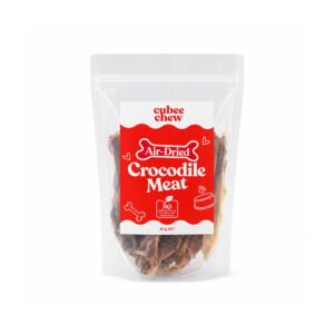 Cubee Chew Air-Dried Crocodile Meat Dog Treats 80g