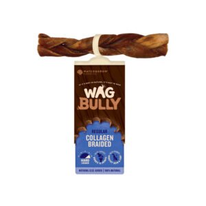 WAG Collagen Stick Braided Regular Dog Treats 1Pc