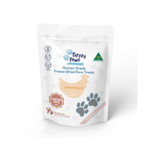 FREEZY PAWS Chicken Necks Freeze Dried Pet Treats 100g