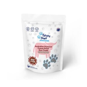 FREEZY PAWS Beef Liver Freeze Dried Pet Treats 100g