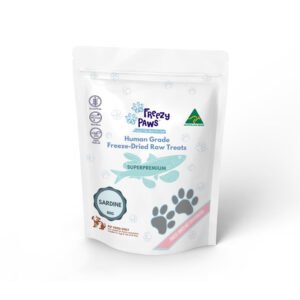 FREEZY PAWS Whole Sardines Freeze Dried Pet Treats 80g