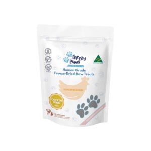 FREEZY PAWS Chicken Wings Freeze Dried Pet Treats 100g
