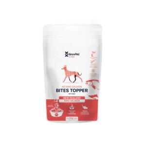 KORURE PETS NZ King Salmon Bites Dog Food Topper 50g