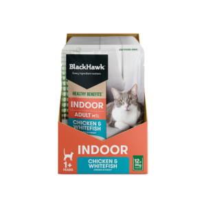 BLACK HAWK Chicken & Whitefish in Gravy Indoor Adult Wet Cat Food