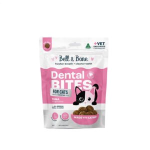 BELL & BONE Dental Bites Tuna With Spirulina Cat Treats 80g