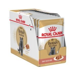 ROYAL CANIN British Shorthair Gravy Adult Wet Cat Food 85g