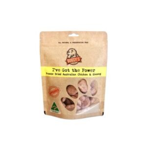 BUGSY'S I've Got The Power Chicken and Ginseng Dog Nature Treats 70g