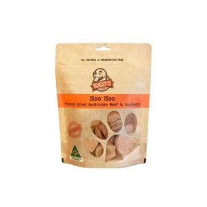 BUGSY'S Moo Moo Beef and Gojiberry Dog Nature Treats 50g