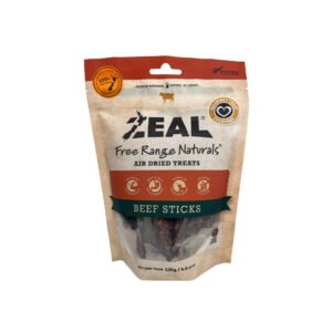 ZEAL Beef Sticks Air Dried Pet Treats 125g