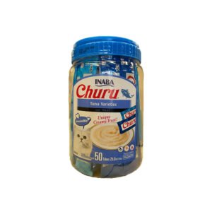 INABA Churu Variety Tuna Wet Cat Treats 50 Pack (14gx50)