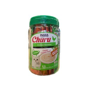 INABA Churu Variety Chicken Wet Cat Treats 50 Pack (14gx50)