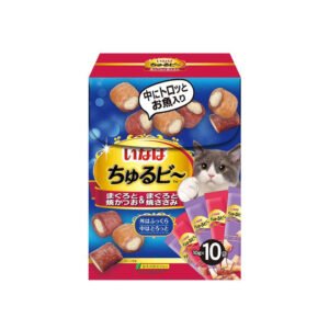 CIAO Churu Bee Mixed Maguro Grilled Chicken Cat Treats 10x10g