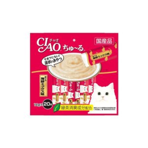 CIAO Churu White Meat Tuna Flavour Puree Cat Wet Treats 20x14g