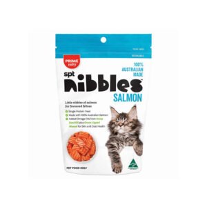 PRIME100 Pantry Nibbles Salmon Cat Treats 40g
