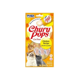 INABA Churu Pops Chicken Recipe Cat Treats