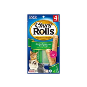 INABA Churu Rolls Chicken Recipe wraps Tuna Recipe Cat Treats