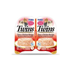 INABA Twins Tuna & Chicken Recipe Cat Treats 2x35g
