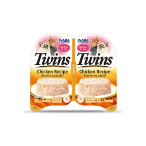 INABA Twin Cups Chicken Recipe Jelly Cat Treats 2x35g