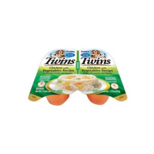 INABA Twins Chicken with Vegetables Recipe Dog Treats 2x35g