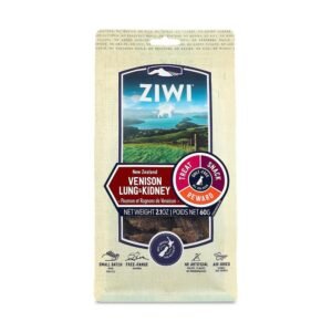 ZIWI Venison Lung & Kidney Air Dried Dog Treats 60g