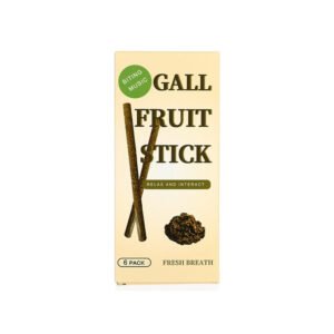 BITING MUSIC Pink Gall Fruit Polygonum Cat Molar Stick 6 Pack