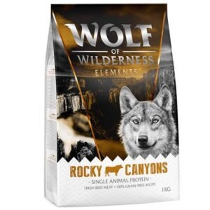 2 x 1kg Wolf of Wilderness Dry Dog Food - Try Now!
